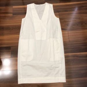 Everlane white cotton dress